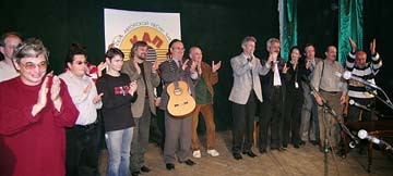 Международный фестиваль-встреча КАПа Баку.
Финал юбилейного концерта 22 сентября 2004