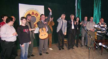 Международный фестиваль-встреча КАПа Баку.
Финал юбилейного концерта 22 сентября 2004